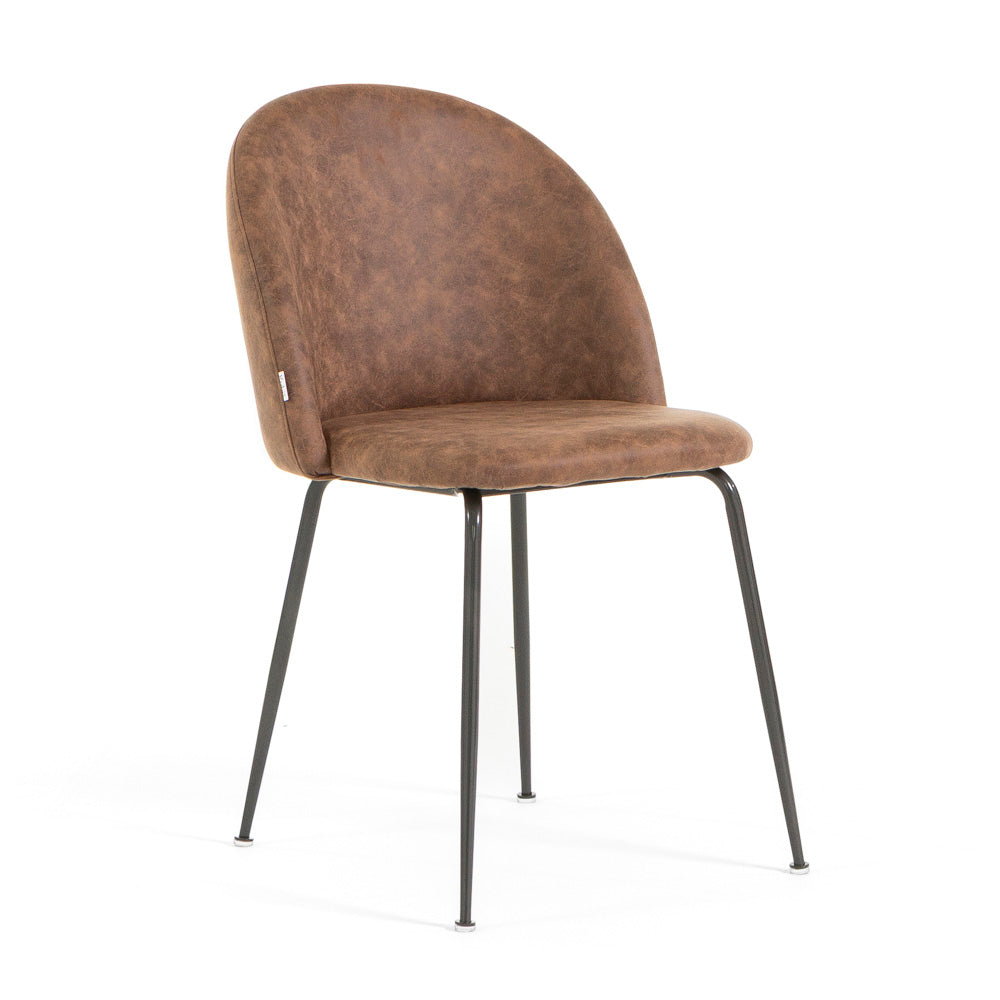 SARA LEATHER-LOOK CHAIRS