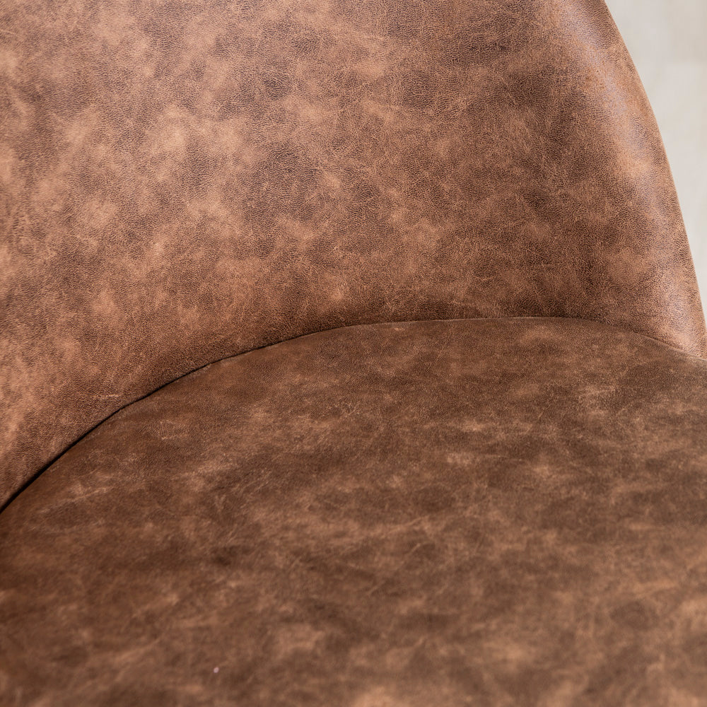 SARA LEATHER-LOOK CHAIRS
