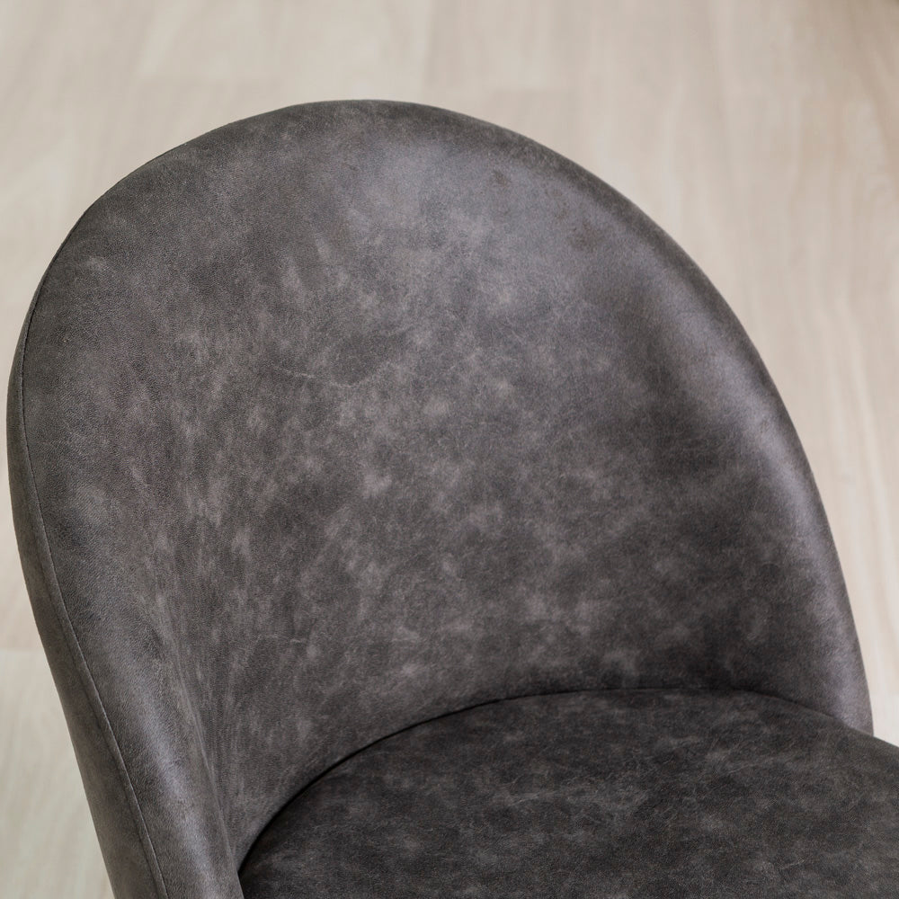 SARA LEATHER-LOOK CHAIRS