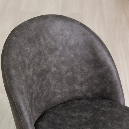 SARA LEATHER-LOOK CHAIRS