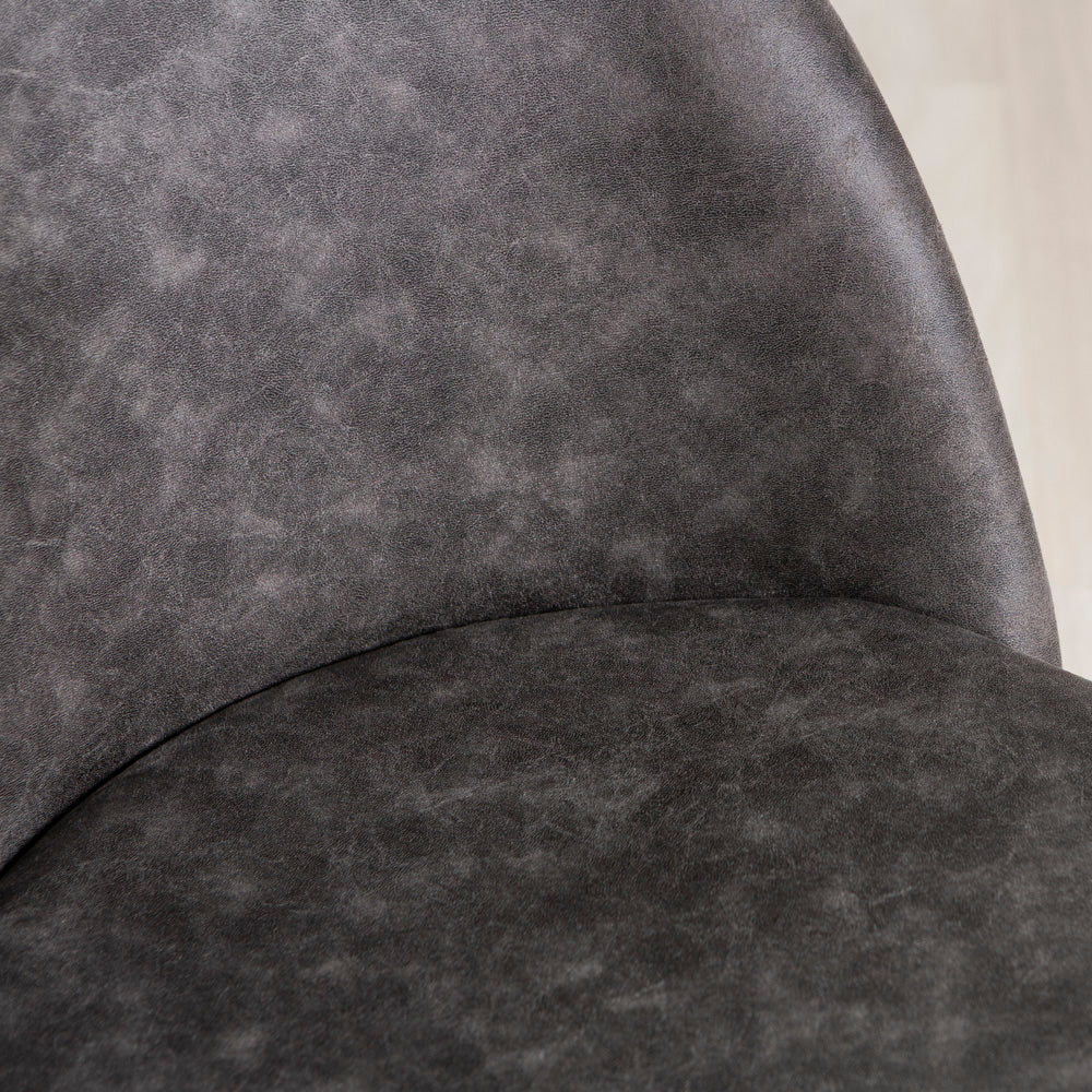SARA LEATHER-LOOK CHAIRS