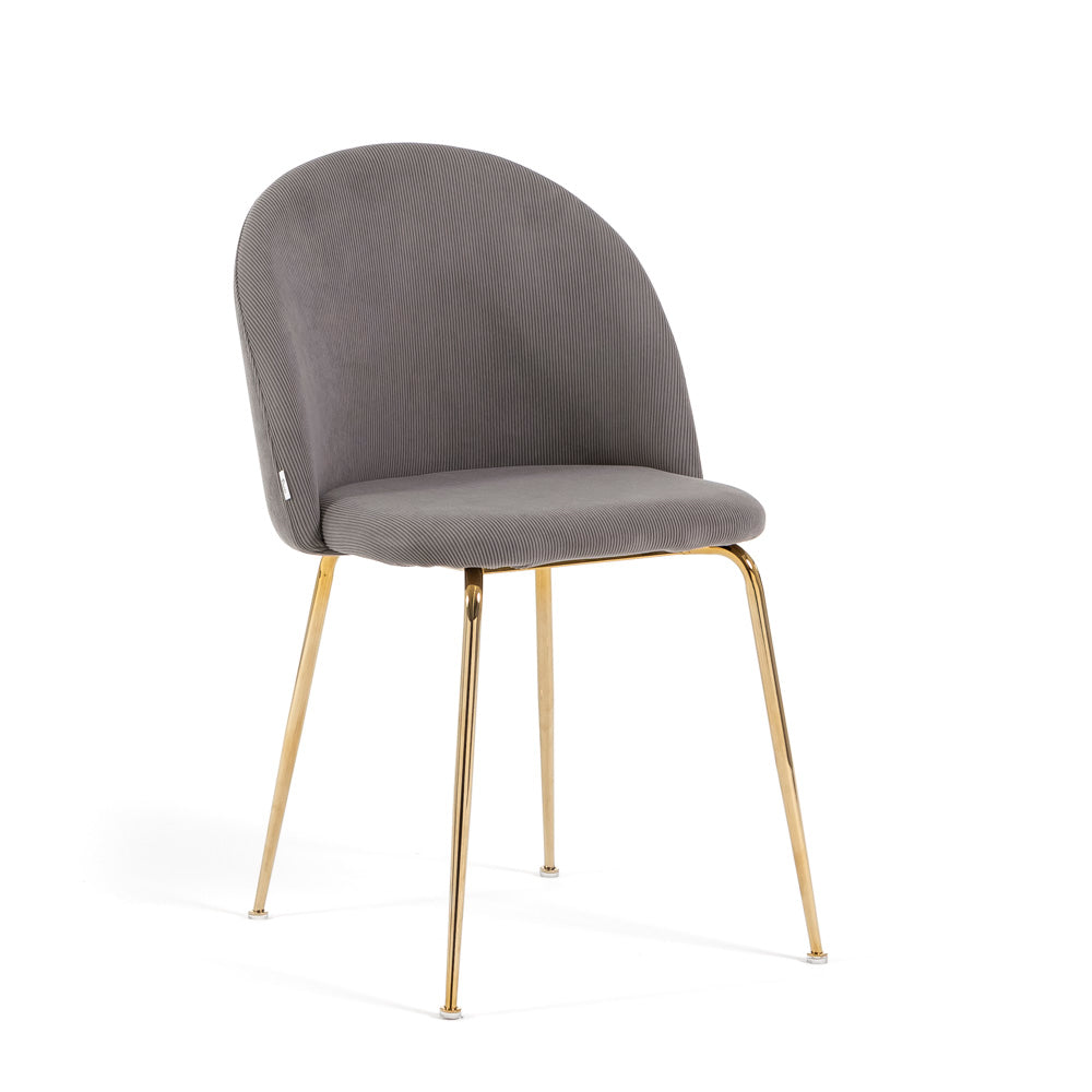 SARA RIBBED VELVET CHAIRS