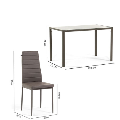 DINING SET ETTORE + LIDIA