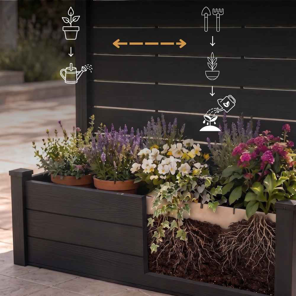PLANTER PRIVACY SCREEN